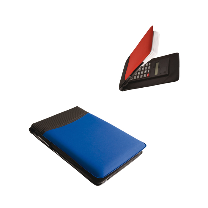 CALC.BOLSILO C/LIBRETA Y BOLIGRAFO | Articulos Promocionales