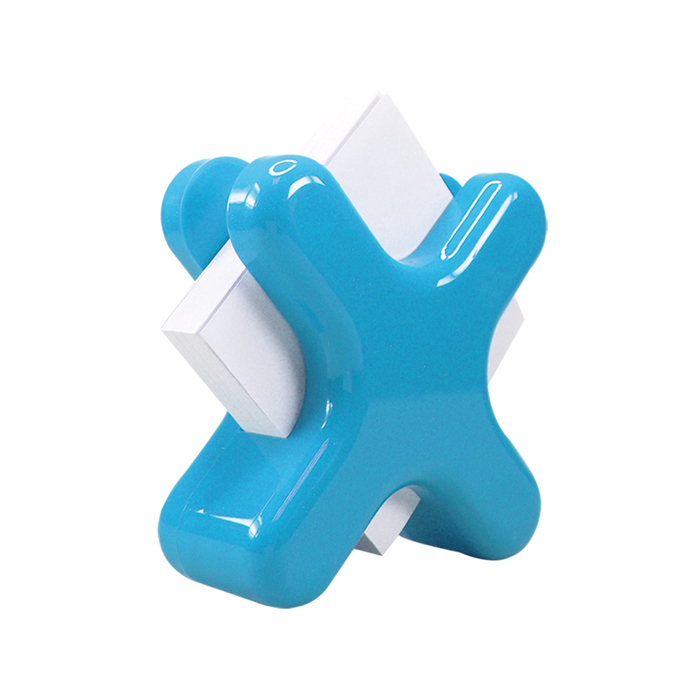 PORTA NOTAS PLASTICO "X" C/BLOCK    | Articulos Promocionales