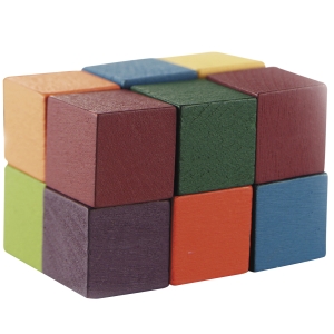 JUEGO DESTREZA MENTAL CUBOS MULTICOLOR | Articulos Promocionales