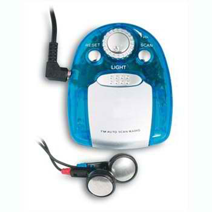 RADIO FM PORTÁTIL CON LUZ | Articulos Promocionales