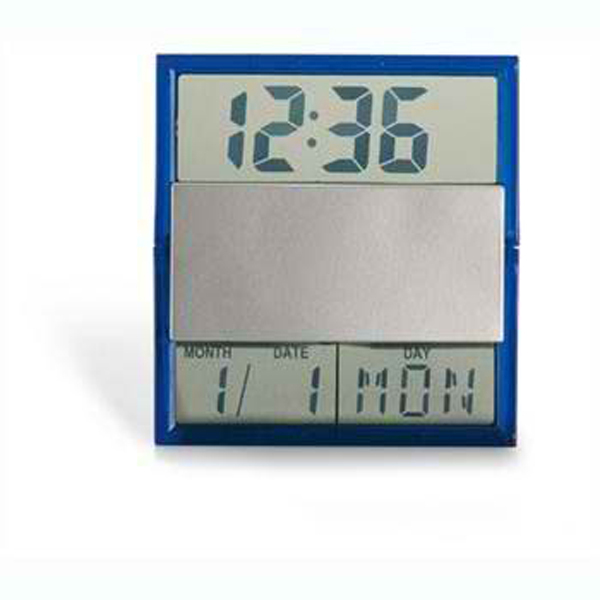 RELOJ DIGITAL DE ESCRITORIO CON CALENDARIO  | Articulos Promocionales
