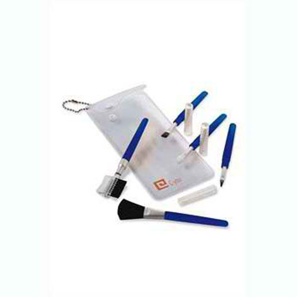 SET DE BROCHAS CON 5 PZAS EN ESTUCHE DE PLASTICO | Articulos Promocionales