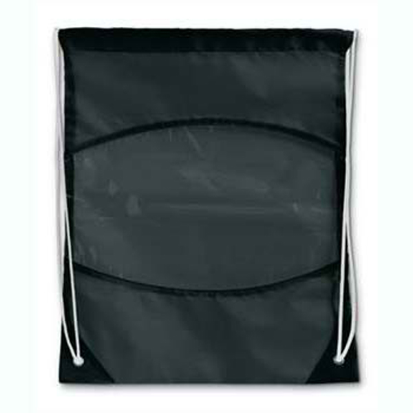 BOLSA DE NYLON CON VINIL Y JARETAS PARA AJUSTAR | Articulos Promocionales