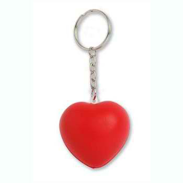 CORAZON ANTISTRESS CON LLAVERO | Articulos Promocionales