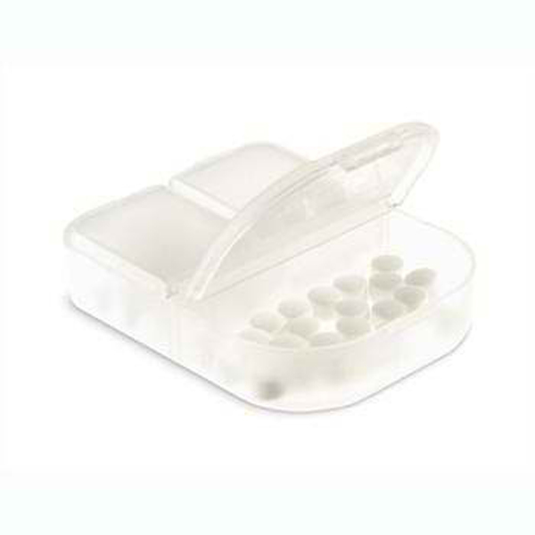 PASTILLERO CON 3 COMPARTIMIENTOS | Articulos Promocionales