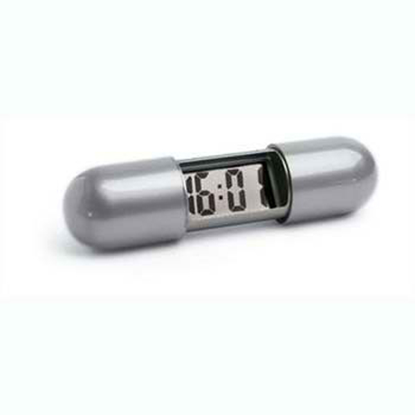 RELOJ DIGITAL EN FORMA DE CAPSULA  | Articulos Promocionales