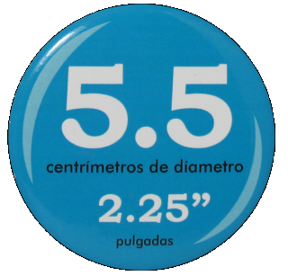 Botón publicitario 5.5  | Articulos Promocionales
