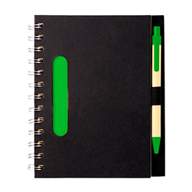 Libreta negra (Stock) | Articulos Promocionales