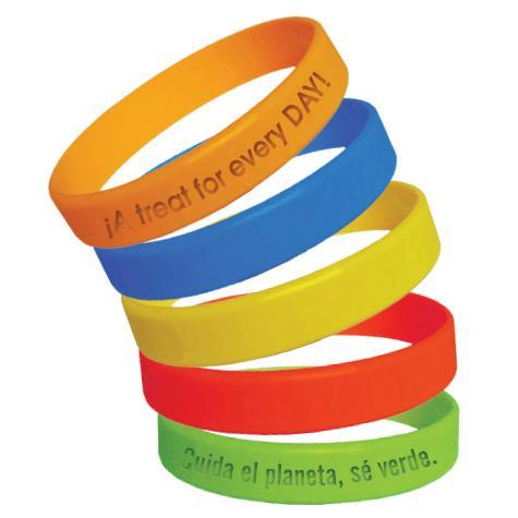 Pulsera de silicón | Articulos Promocionales