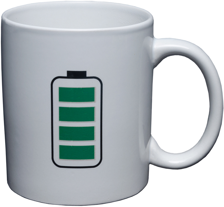 Taza Battery (Stock) | Articulos Promocionales