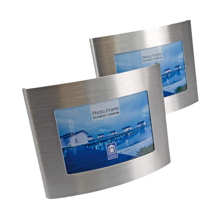 PORTARRETRATOS ALUMINIO        CURVE  | Articulos Promocionales