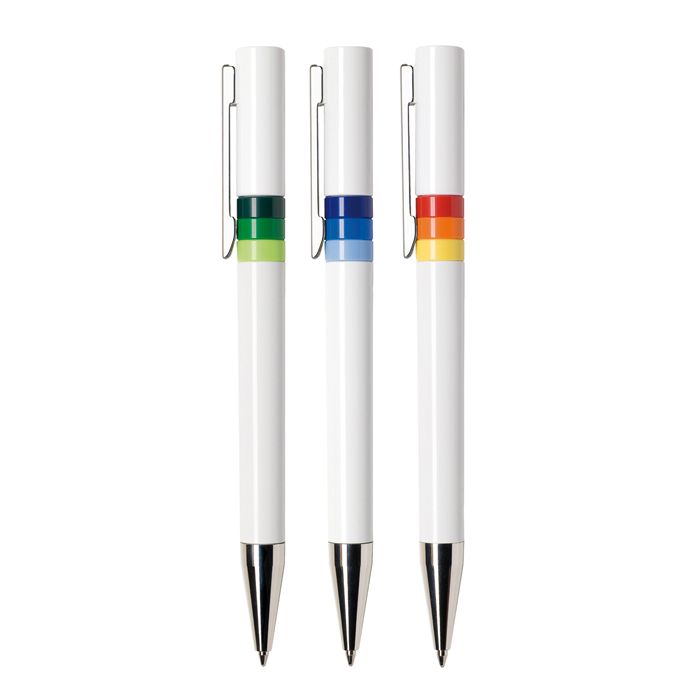 BOLIGRAFO ITALIANO ETHIC CON AROS DEGRADADOS | Articulos Promocionales