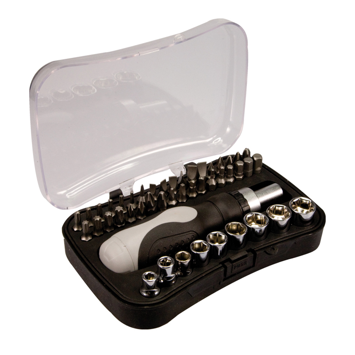 SET DESARMADOR C/36PUNTAS 9DADOS PRO  | Articulos Promocionales