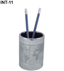 PORTA PLUMAS METÁLICO CON ROMPECABEZAS MAGNÉTICO | Articulos Promocionales