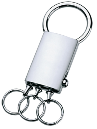 LLAVERO METÁLICO CON ARGOLLAS SEPARABLE | Articulos Promocionales