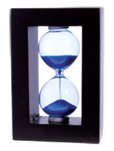 RELOJ DE ARENA CON MARCO DE MADERA | Articulos Promocionales