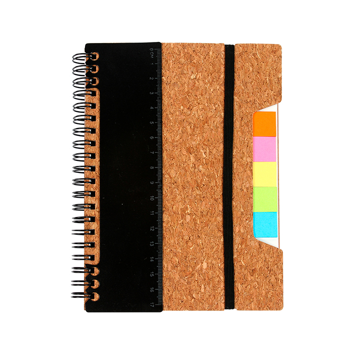 Libreta tipo corcho. | Articulos Promocionales