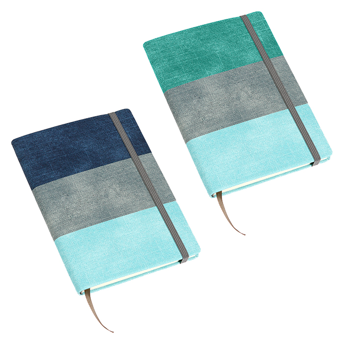 Libreta tricolor Nara. | Articulos Promocionales