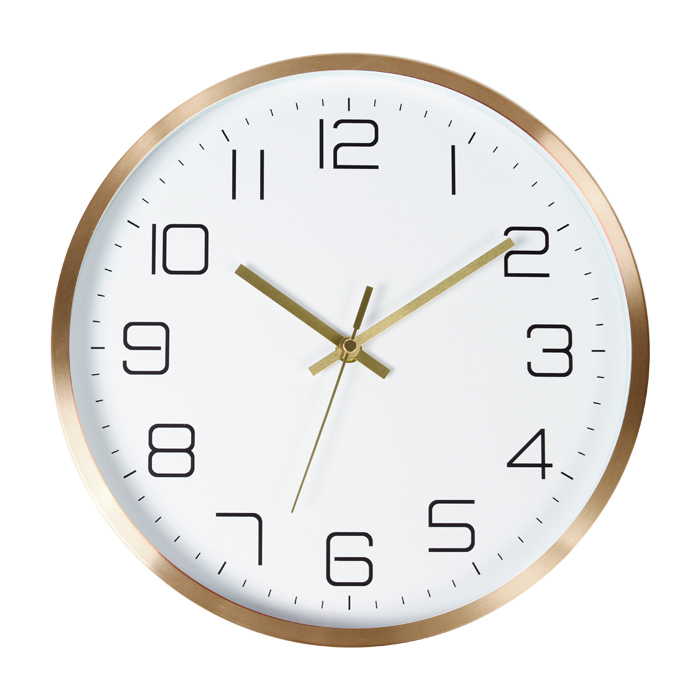 Reloj de pared de aluminio. | Articulos Promocionales