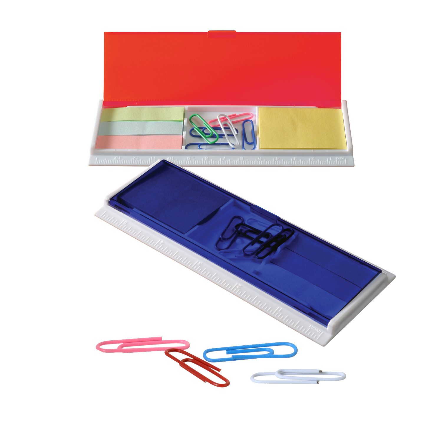 SET DE NOTAS, REGLA Y CLIPS "ROULA" (Stock) | Articulos Promocionales