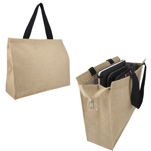 Bolsa de yute ZIPPER | Articulos Promocionales