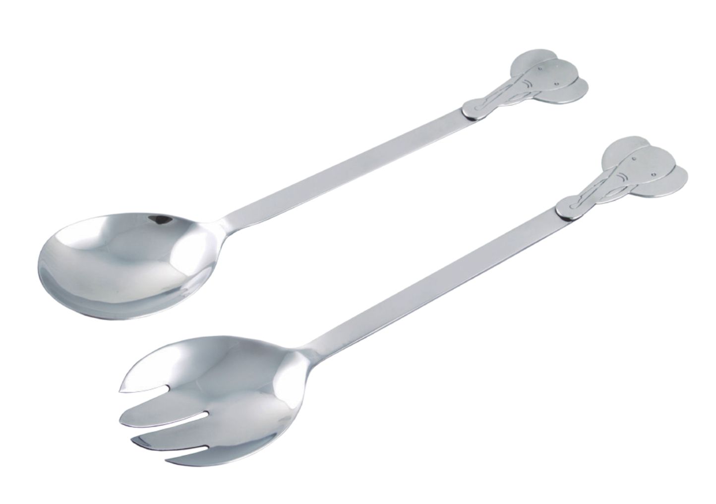 Set de cucharas ensaladeras metálicas | Articulos Promocionales