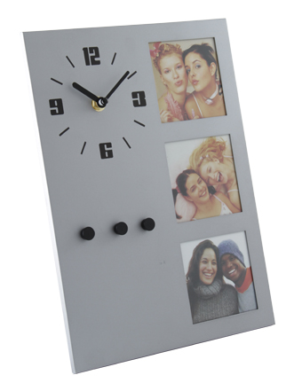 RELOJ CON IMANES Y PORTARRETRATOS MULTIPLES | Articulos Promocionales