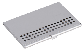 TARJETERO DE ALUMINIO PERFORADO | Articulos Promocionales