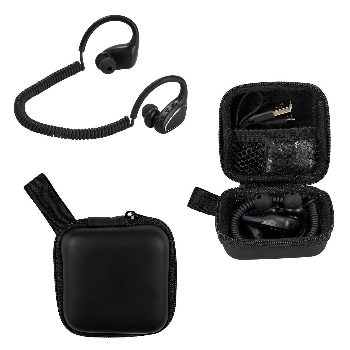 AUDIFONOS BLUETOOTH SPORT DE RESORTE | Articulos Promocionales