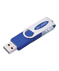 U. de memoria flash 4GB metal girato | Articulos Promocionales