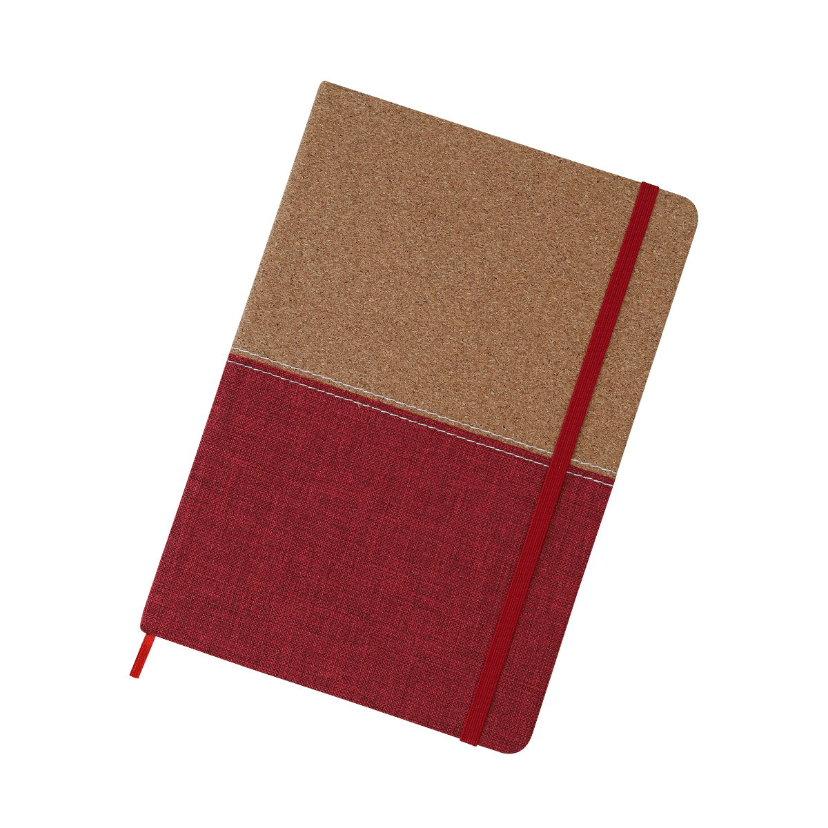 Libreta corcho bi tono. | Articulos Promocionales