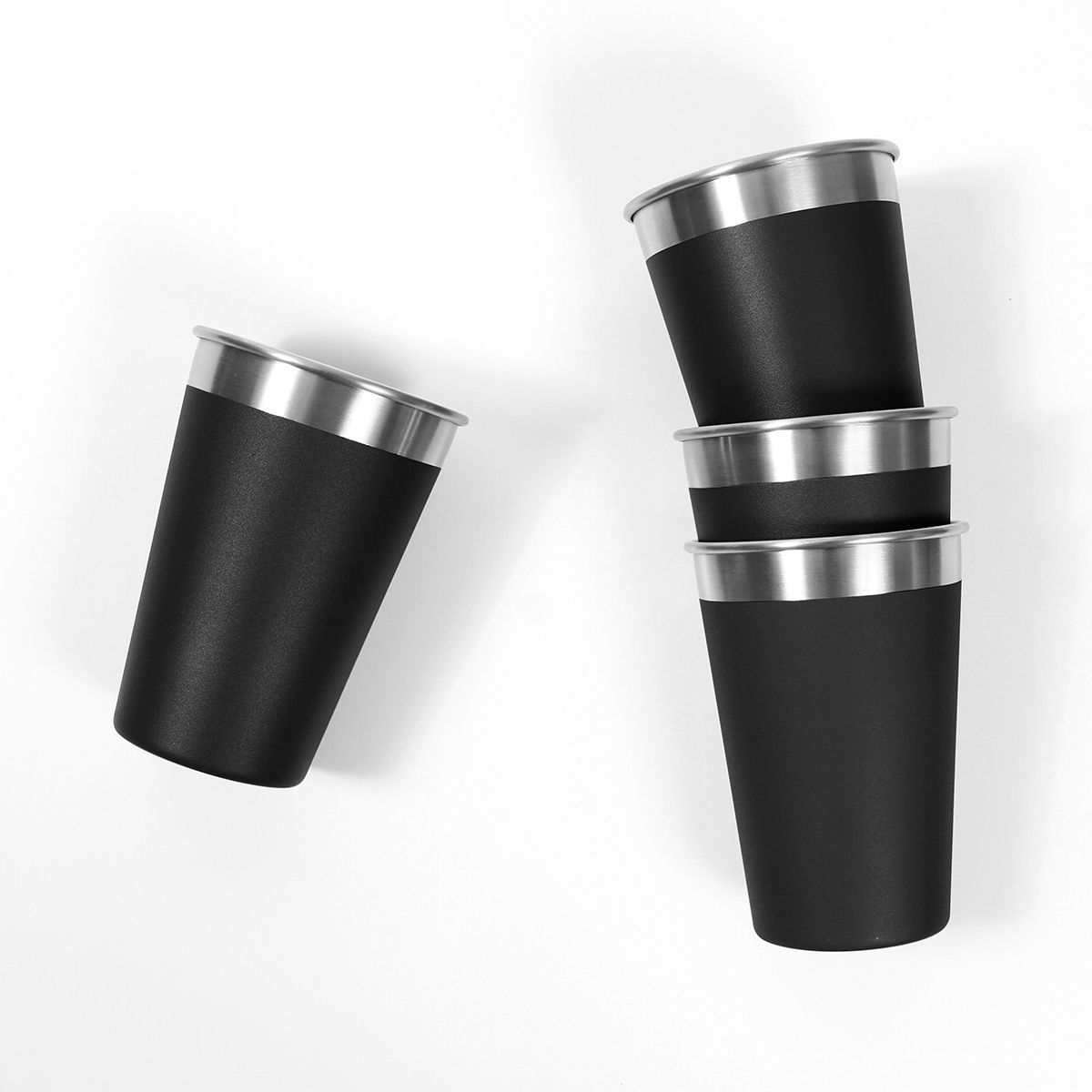 Set de 4 vasos Paceco. | Articulos Promocionales