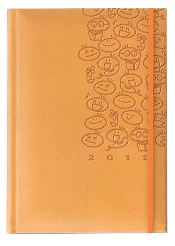 AGENDA DE ESCRITORIO ESQUELA MUJER CUBIERTA TUCSON NEON | Articulos Promocionales