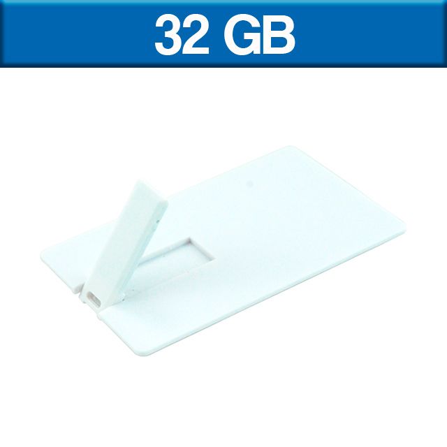 USB TARJETA SLIM BLANCA 32GB                                                                                                                        | Articulos Promocionales