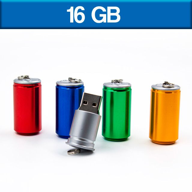 USB BOTE LATA 16GB | Articulos Promocionales