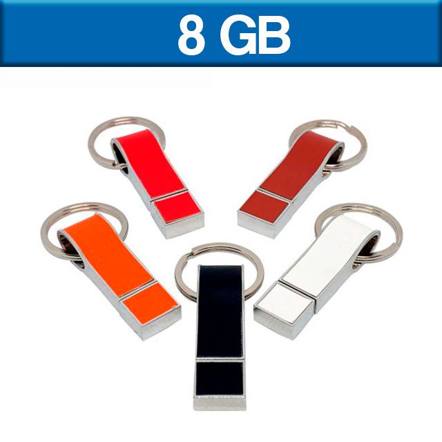 USB LLAVERO PIEL 8GB  | Articulos Promocionales