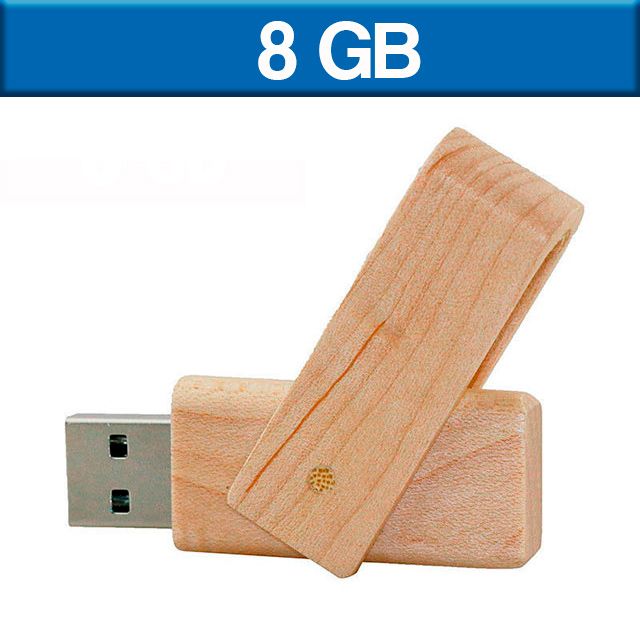 Usb Ecologica Heli 8gb  | Articulos Promocionales