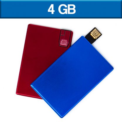 TARJETA DE ALUMINIO DE 4GB  | Articulos Promocionales