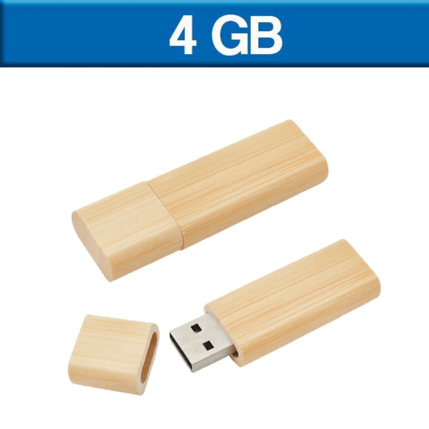 USB ECOLOGICA BAMBOO DE 4GB | Articulos Promocionales