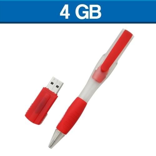 USB BOLIGRAFO FROSTED DE 4GB  | Articulos Promocionales