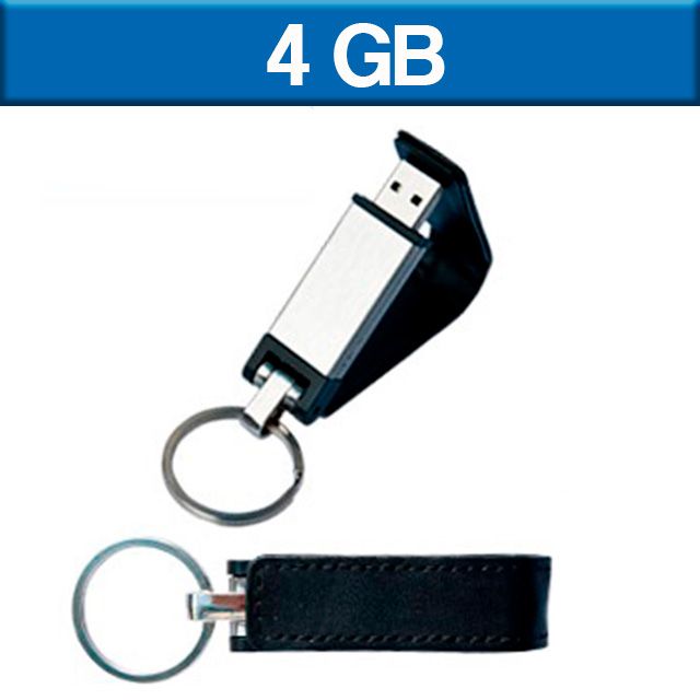 USB LLAVERO PIEL DE 4GB  | Articulos Promocionales