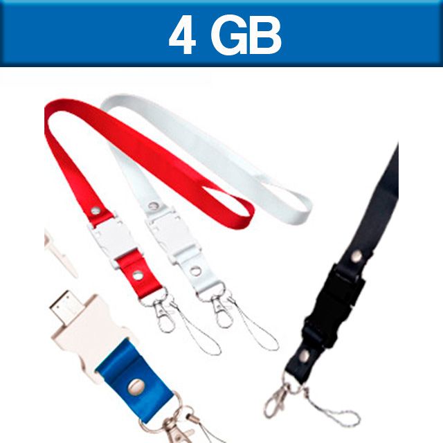USB PORTA GAFETE DE 4GB  | Articulos Promocionales