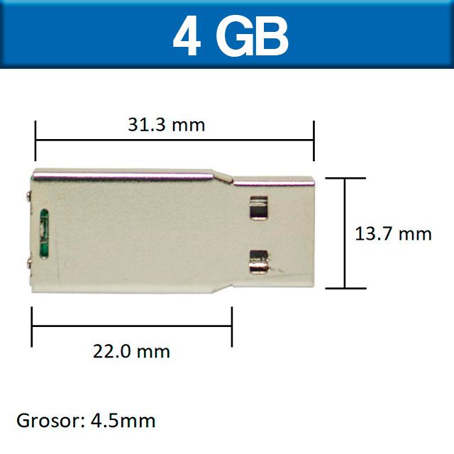 CHIP 4GB | Articulos Promocionales
