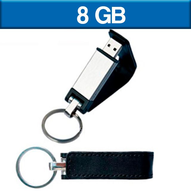 USB LLAVERO PIEL DE 8GB  | Articulos Promocionales
