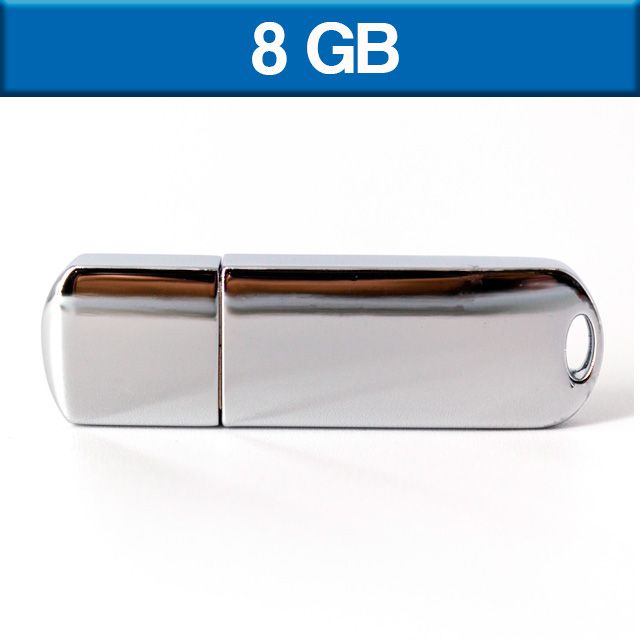 USB IRON METALICA DE 8GB | Articulos Promocionales