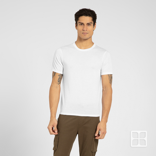PLAYERA CABALLERO EUROCOTTON CUELLO REDONDO PARA SUBLIMAR | Articulos Promocionales