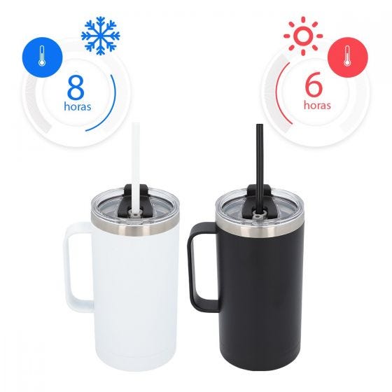 TERMO CON POPOTE EVANTS | Articulos Promocionales