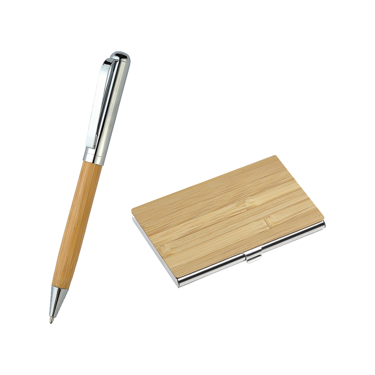Set de pluma y tarjetero Daraya. | Articulos Promocionales