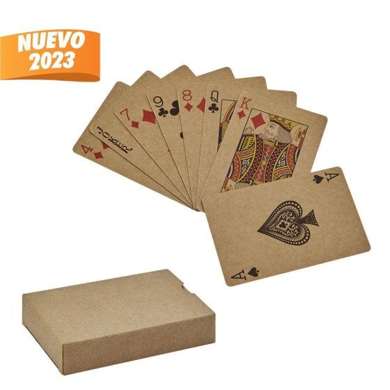 JUEGO DE CARTAS GARE | Articulos Promocionales