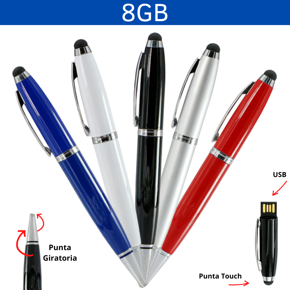 BOLIGRAFO USB PEN STYLUS | Articulos Promocionales